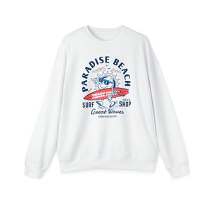 Paradise Beach Crewneck Sweatshirt - thankyoucool